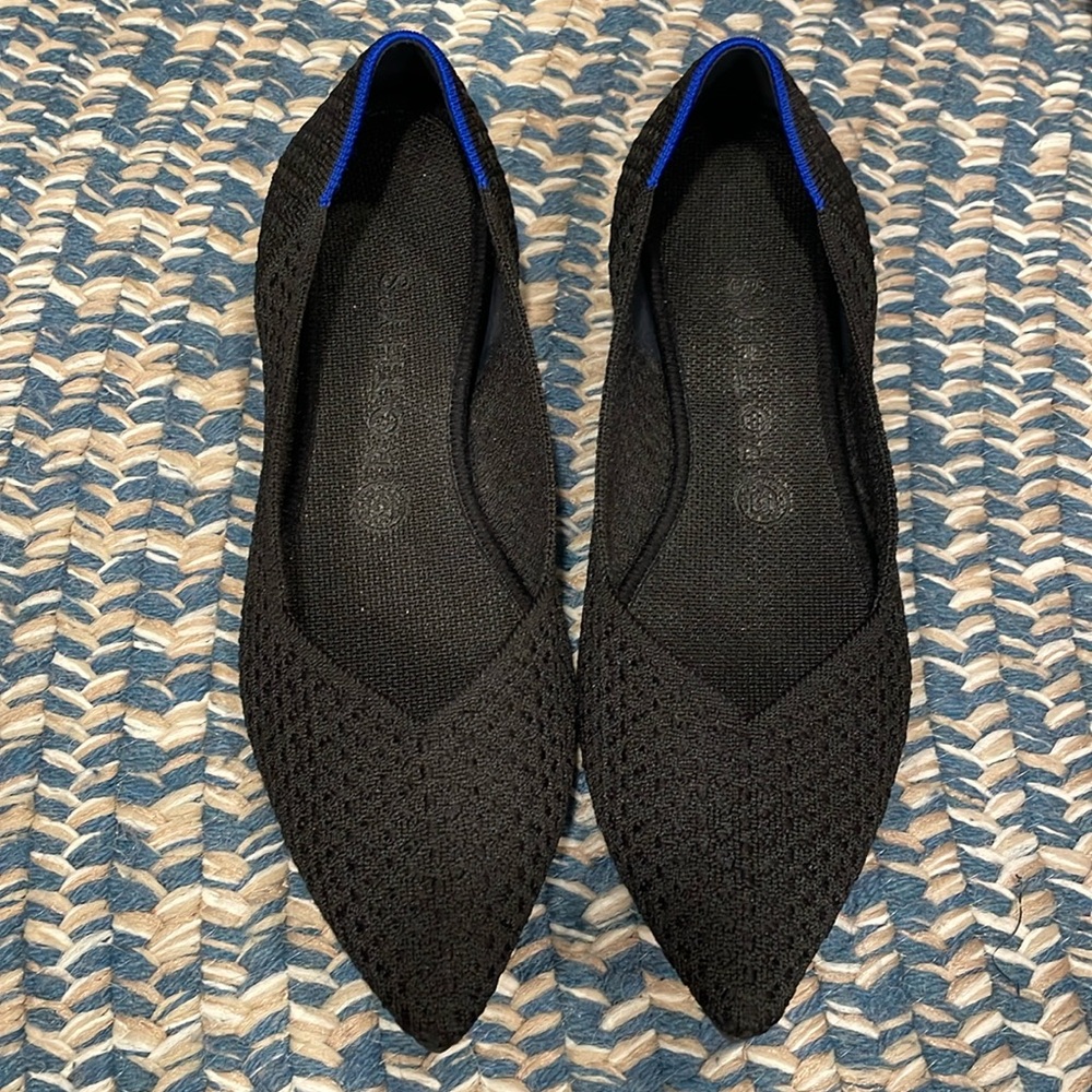 Rothy’s the pointe black EUC